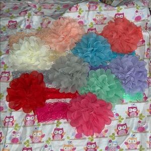 9 baby headbands